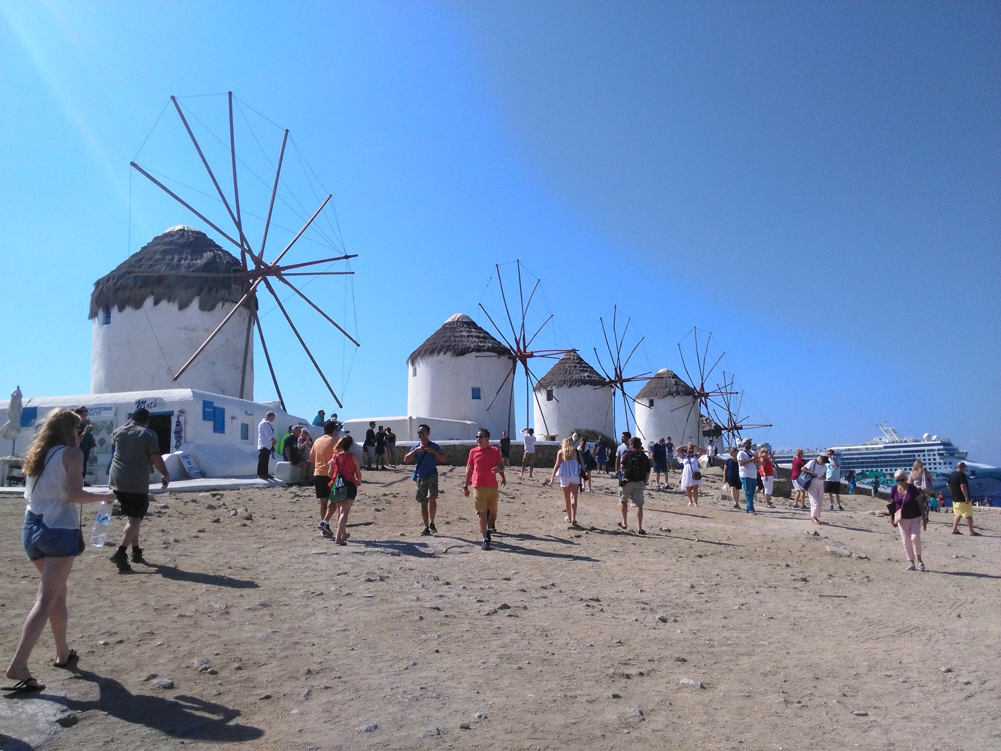 Don't Miss the Greek Island of Mykonos: Carry Your Backpack